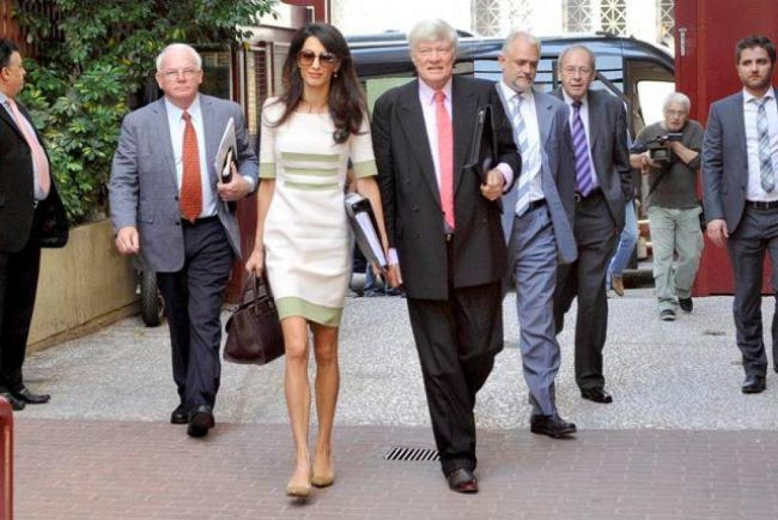 Ολοκληρώθηκε η συνάντηση του Αντ. Σαμαρά με την Άμαλ Αλαμουντίν