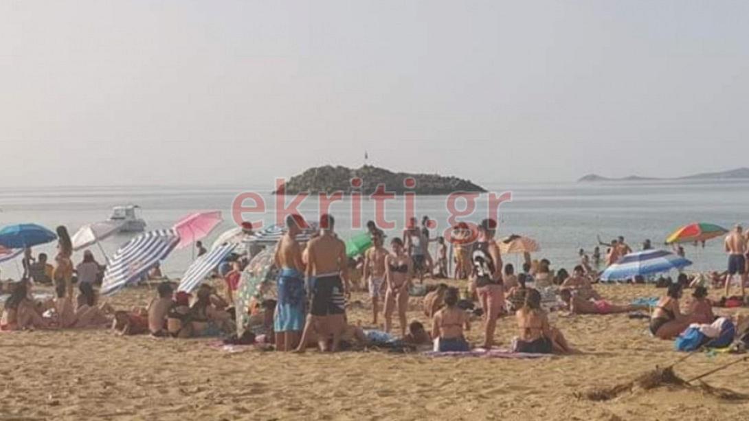 Αυτή την εικόνα παρουσίασε σήμερα το Ηράκλειο αλλά και άλλες περιοχές της Κρήτης.