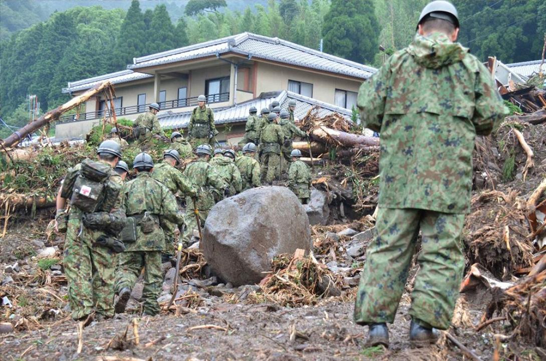 63 οι νεκροί από τις κατολισθήσεις στην Χιροσίμα