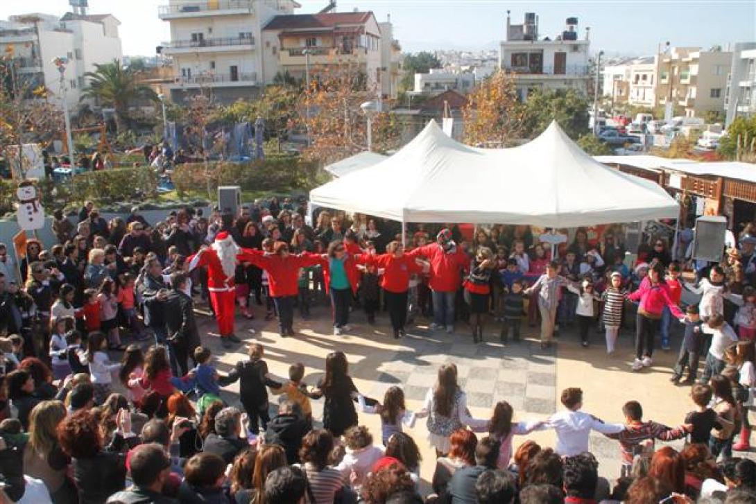 Συνεχίζονται οι εκδηλώσεις στο χριστουγεννιάτικο χωριό του Αγ. Ιωάννη