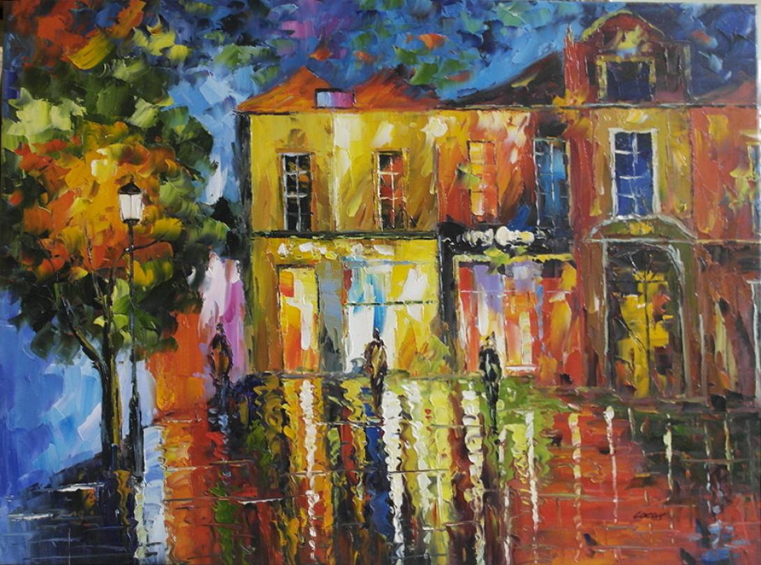 χρωματα, πολη