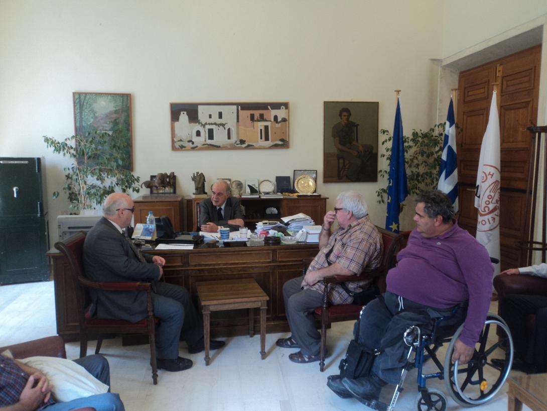 συναντηση με λαμπρινο