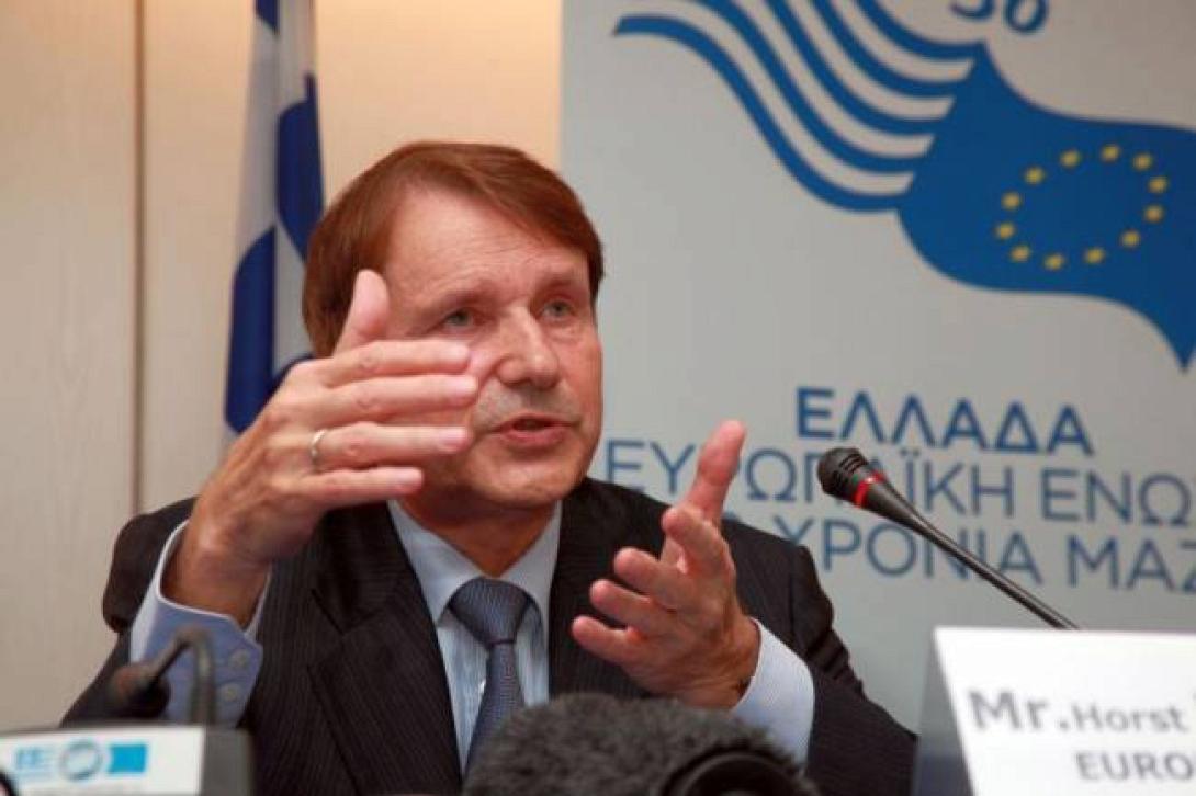 Εύσημα Ράιχενμπαχ για ΕΣΠΑ - Υγεία, "κόκκινη" για ΦΠΑ και ληξιπρόθεσμα 