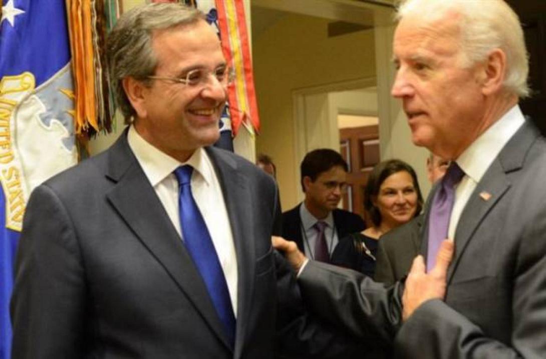 Τηλεφωνική συνομιλία Σαμαρά - Τζόν Μπάιντεν