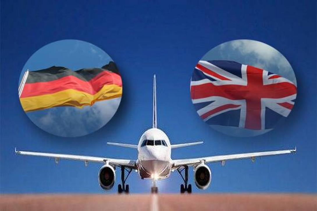 Γερμανοί και 'Αγγλοι κάνουν "ποδαρικό" στο αεροδρόμιο Ηρακλείου