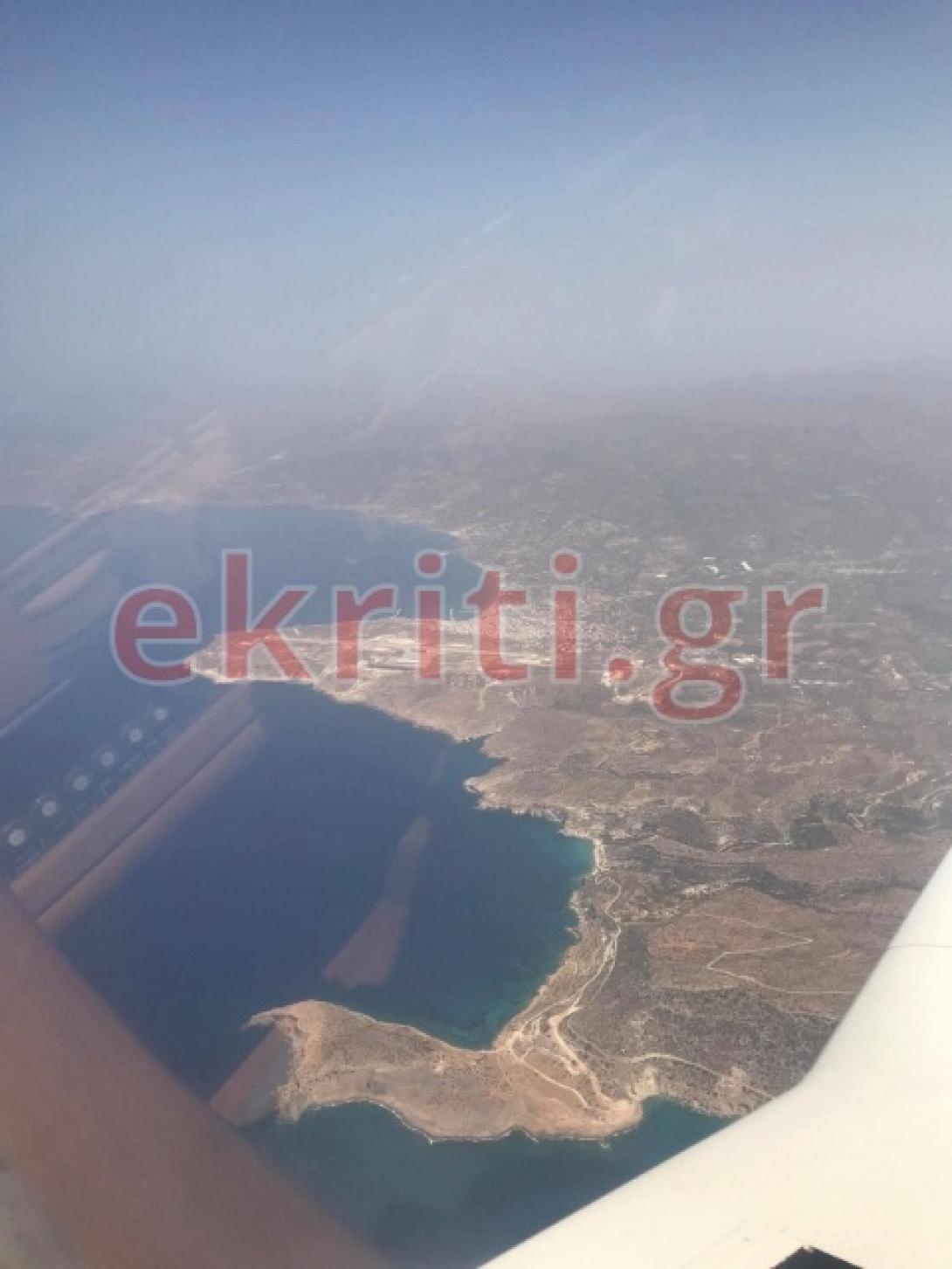 Στο αεροσκάφος της Αερολέσχης Ηρακλείου επιβαίνει σήμερα και ο Αντιπεριφερειάρχης Γιάννης Λεονταράκης