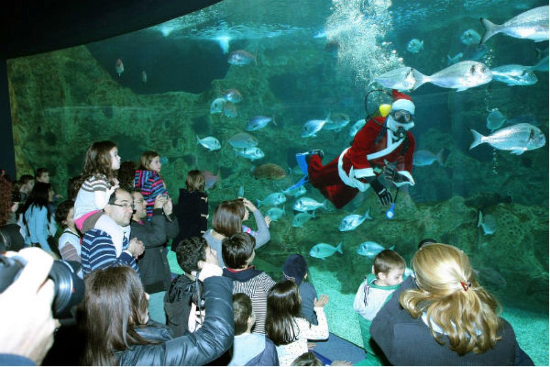 Στην Κρήτη ο Άγιος Βασίλης έρχεται και ... υποβρυχίως