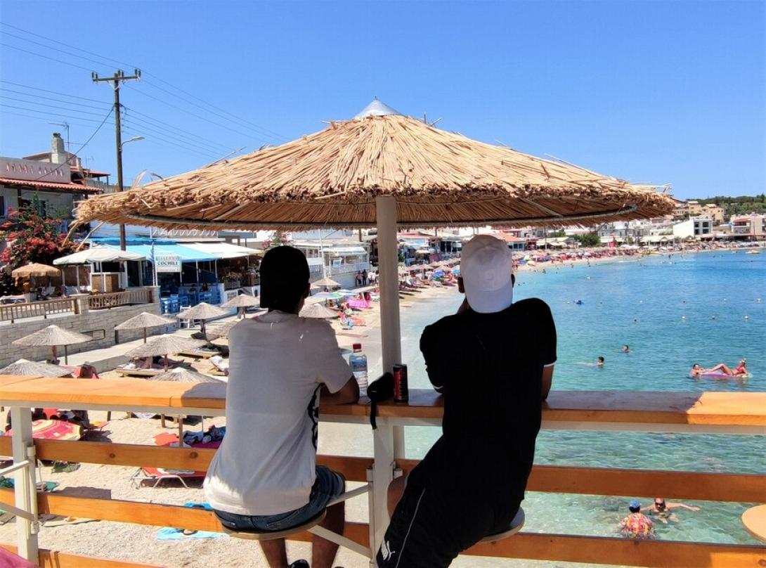 μπαλκόνι με θέα