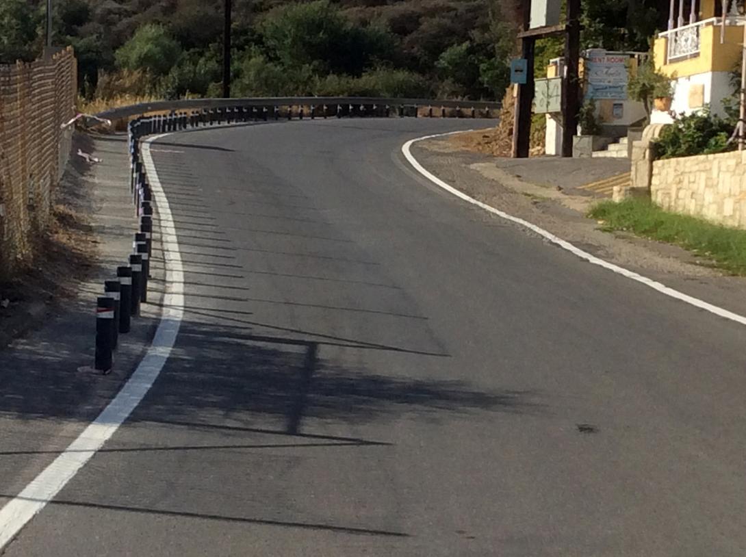 Ολοκληρώθηκαν τα έργα στο δρόμο προς την Αγία Πελαγία