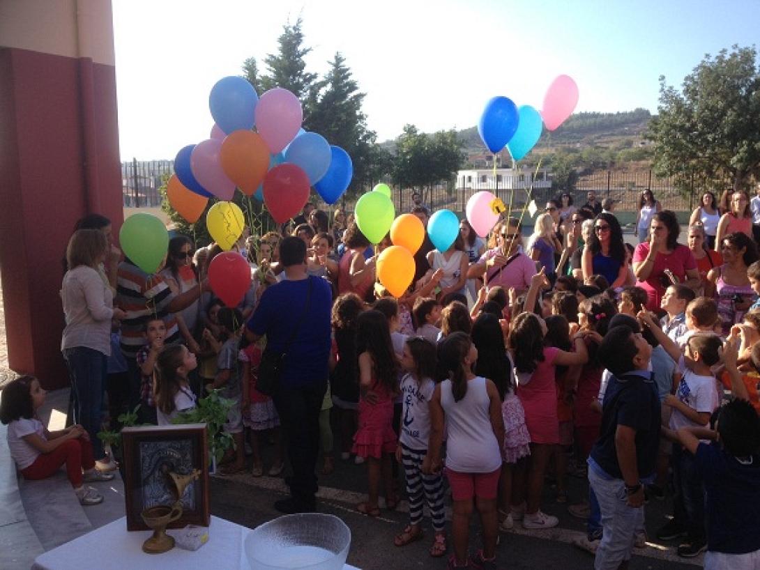Σε αγιασμούς σχολείων ο δήμαρχος Μινώα Πεδιάδας
