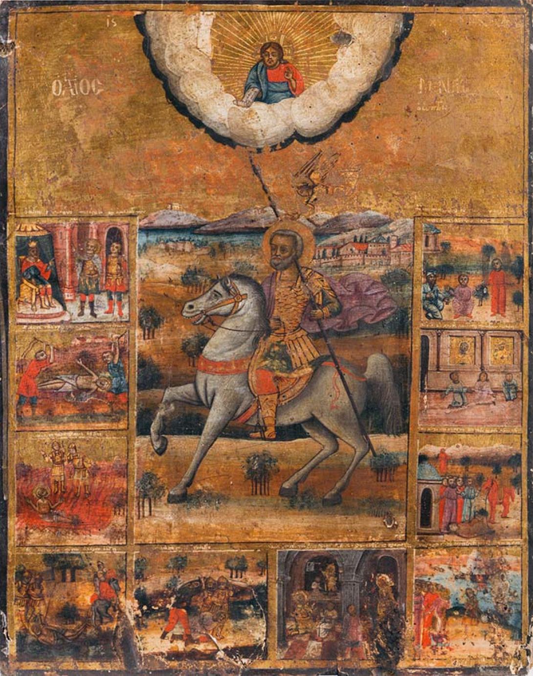 εικόνα άγιος μηνάς