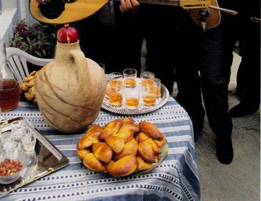 Με εδέσματα γιορτάζουν τον Αη Γιώργη το Μεθυστή