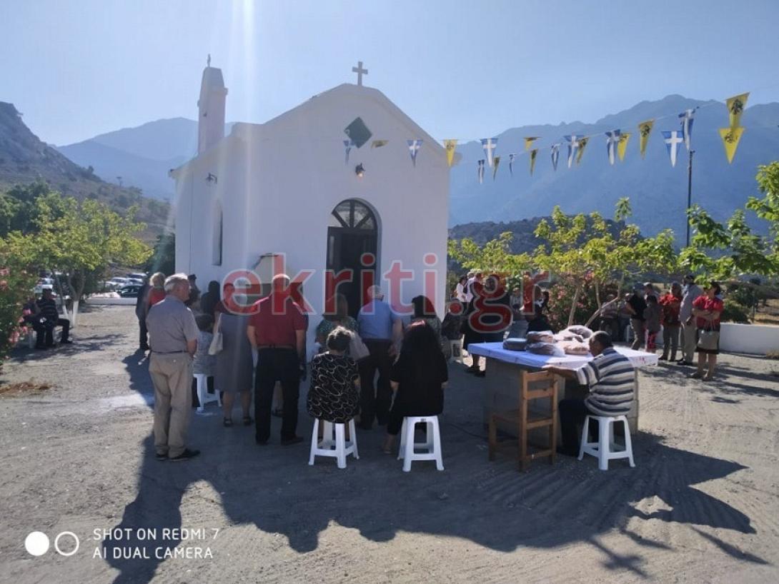 Τίμησαν τη μνήμη του Αγίου οι πιστοί