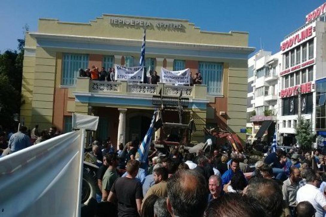 Παγκρήτιο συλλαλητήριο ετοιμάζουν οι αγρότες του νησιού