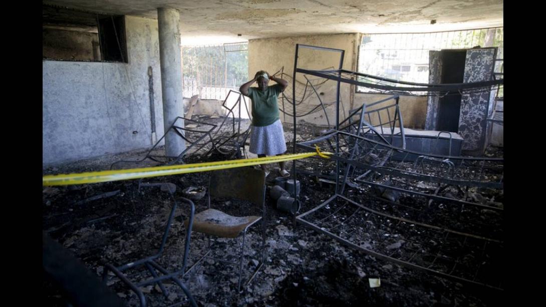 ορφανοτροφειο-πυρκαγια-Αϊτή