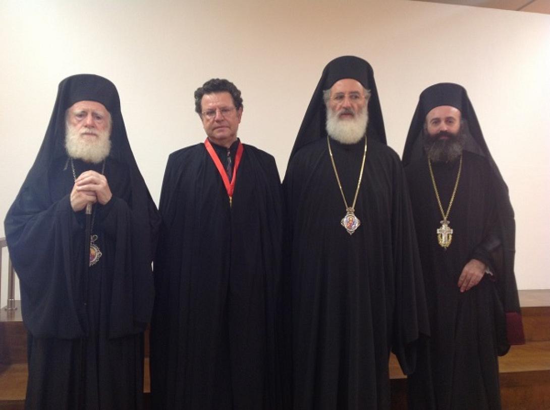 Αγιασμός στην Εκκλησιαστική Ακαδημία Κρήτης