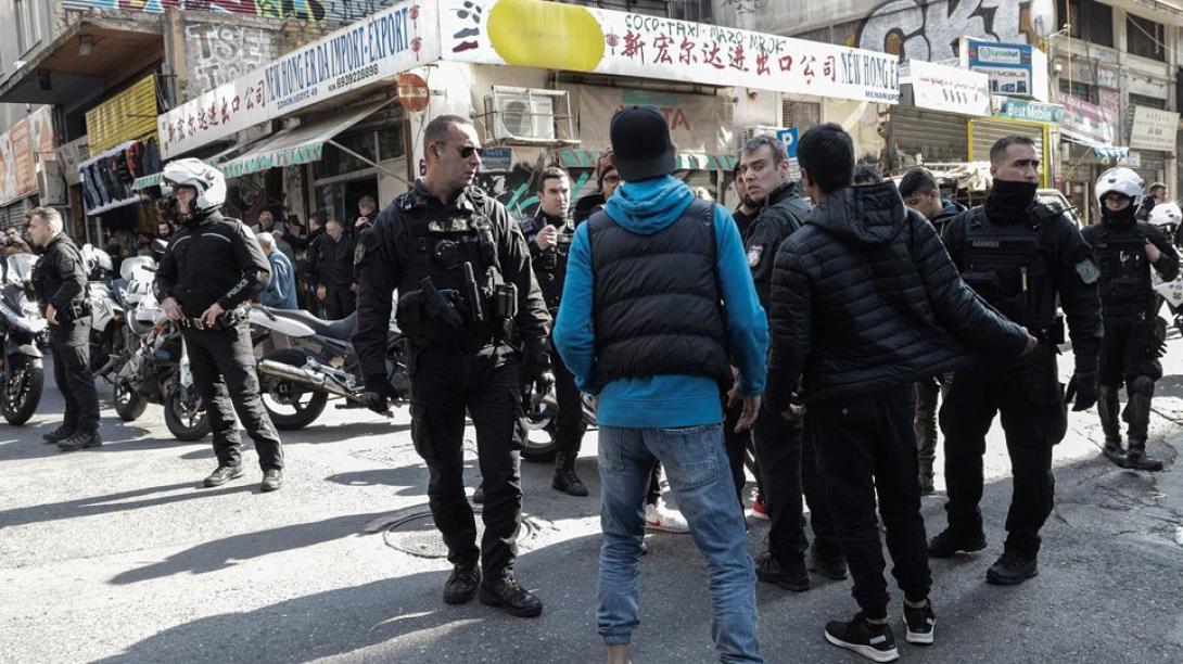 αλλοδαποι συμπλοκη αστυνομια