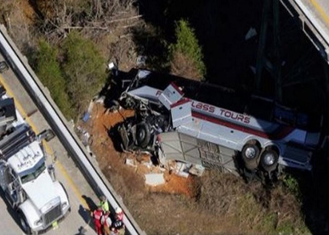 ανατροπή πούλμαν