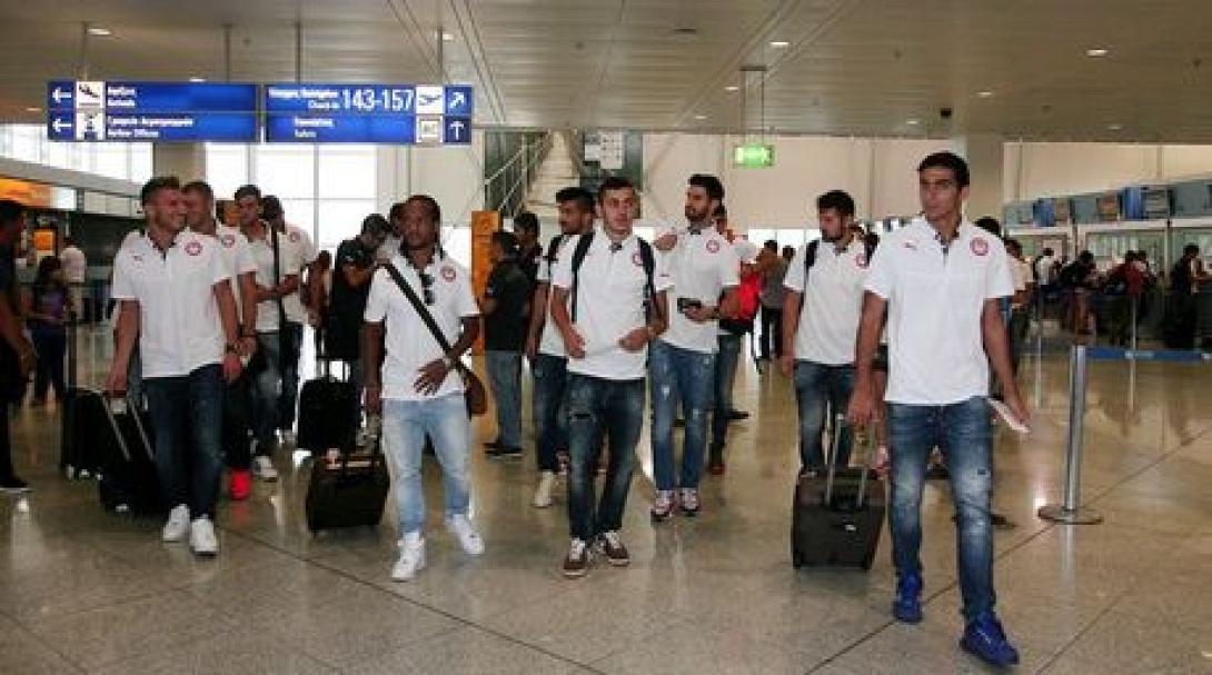 Αναχώρησε για Ιταλία ο Ολυμπιακός