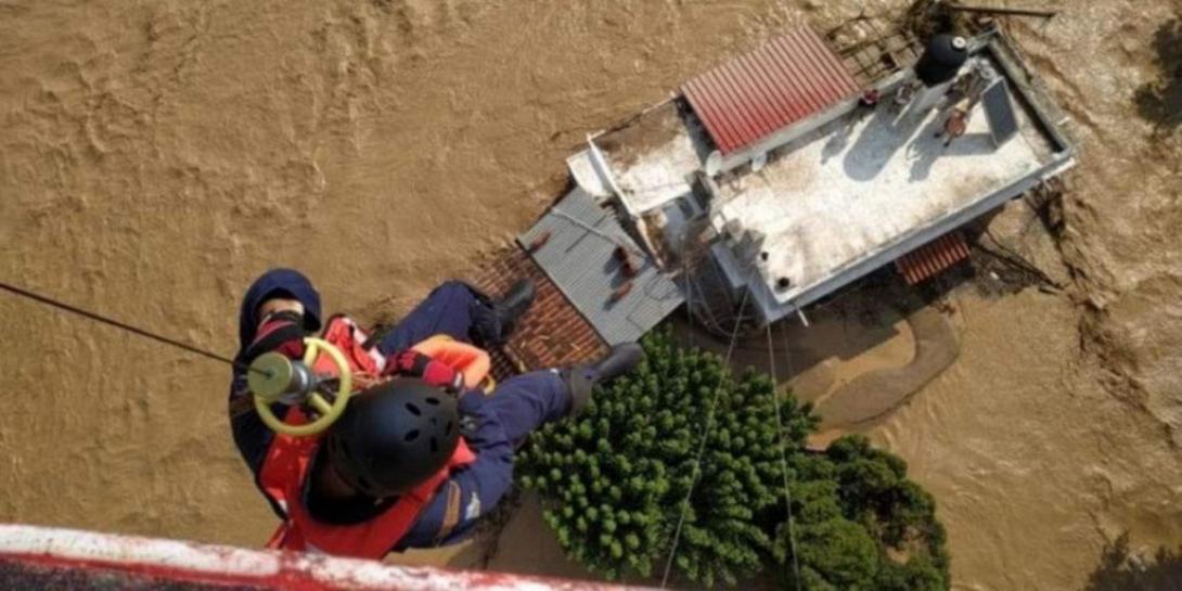 ΕΜΑΚ διάσωση Εύβοια