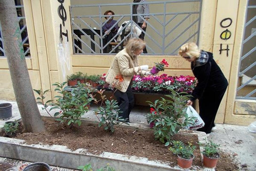 Οι εθελοντές έκαναν το "θαύμα" τους στην οδό Ανδρόγεω! (φωτογραφίες)