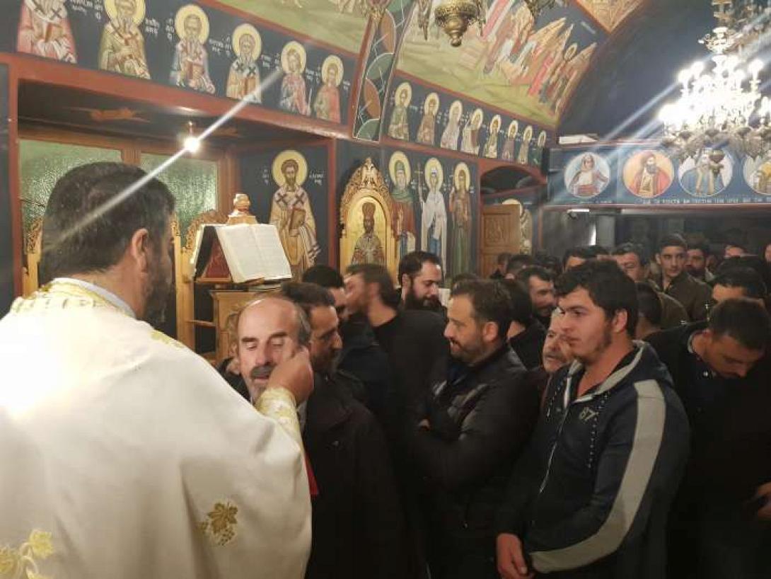 Θεία λειτουργία μόνο για άνδρες στα Ανώγεια