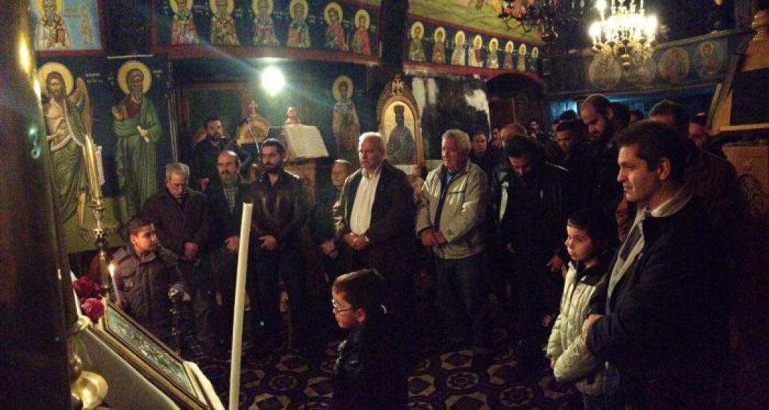 Εκκλησιαστική λειτουργία μόνο για άνδρες στα Ανώγεια