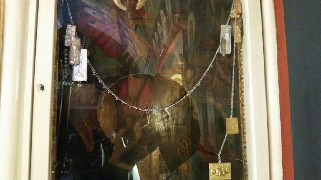 Νέο χτύπημα από τους ιερόσυλους στο εκκλησάκι του Αγίου Γεωργίου στα Ανώγεια