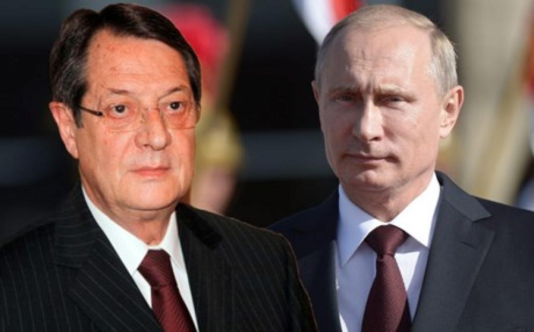 Πρόσκληση Πούτιν στον Νίκο Αναστασιάδη να επισκεφθεί τη Μόσχα