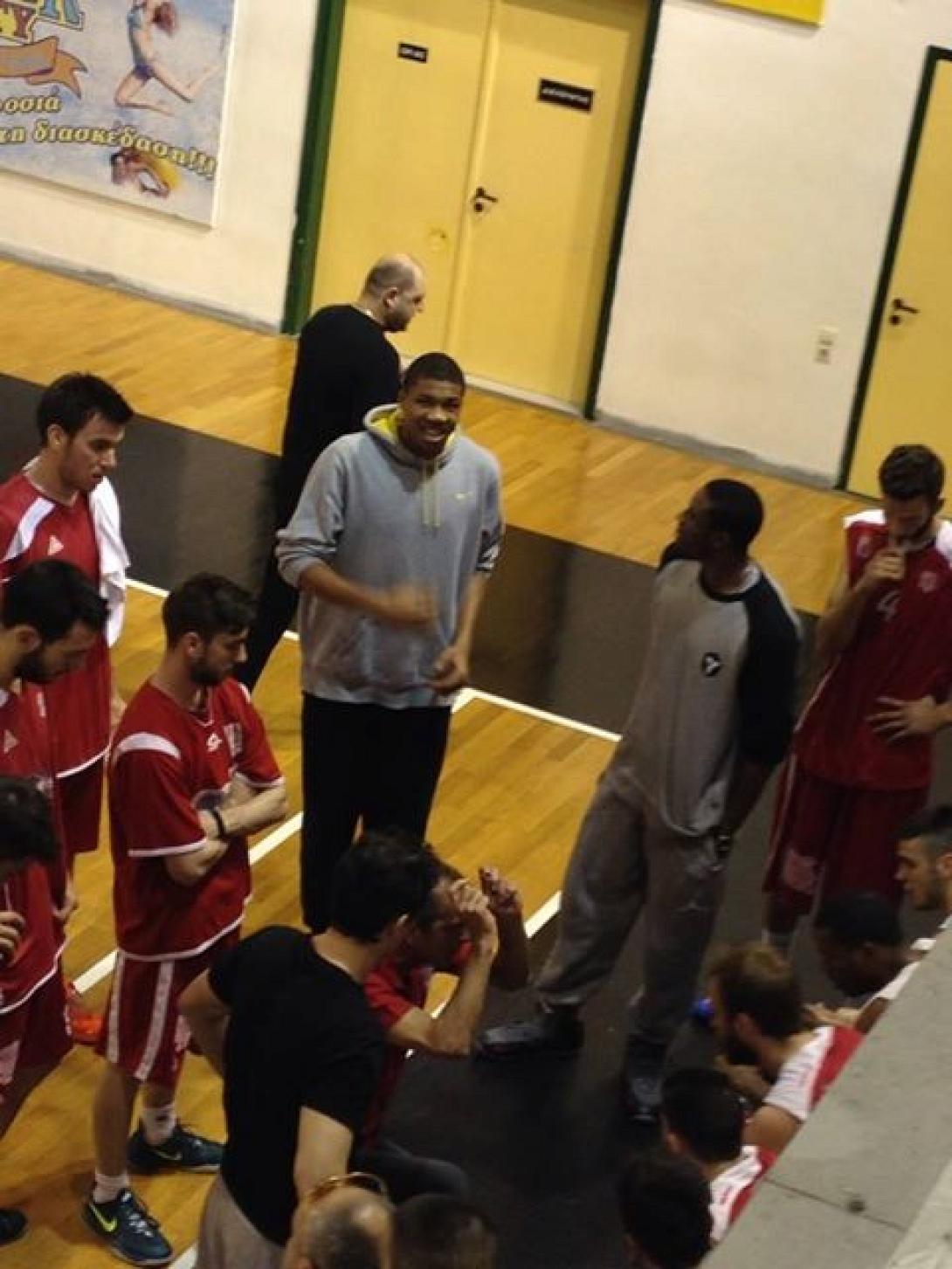 Ο Γιάννης Αντετοκούνμπο στο Ηράκλειο! 