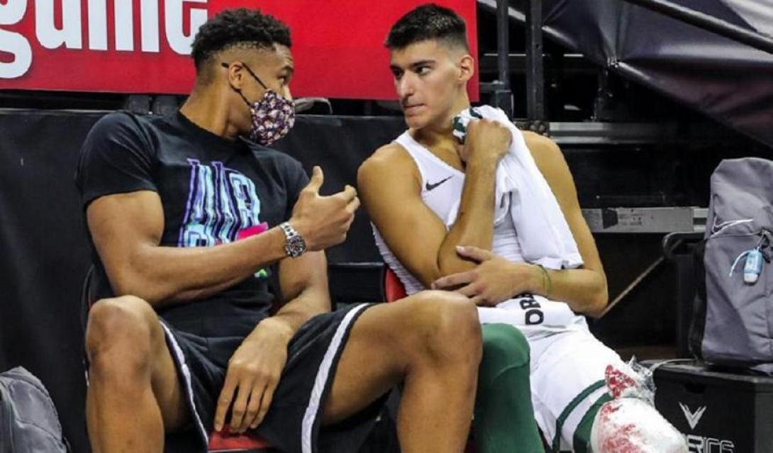 Αντετοκούνμπο με Καλαιτζακη