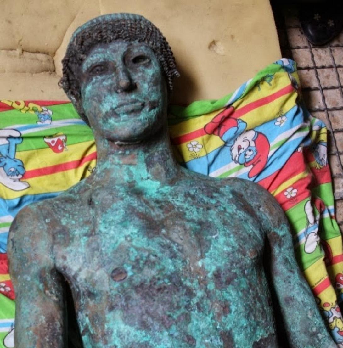 "Στο σφυρί" το άγαλμα του Απόλλωνα που βρέθηκε στη Γάζα