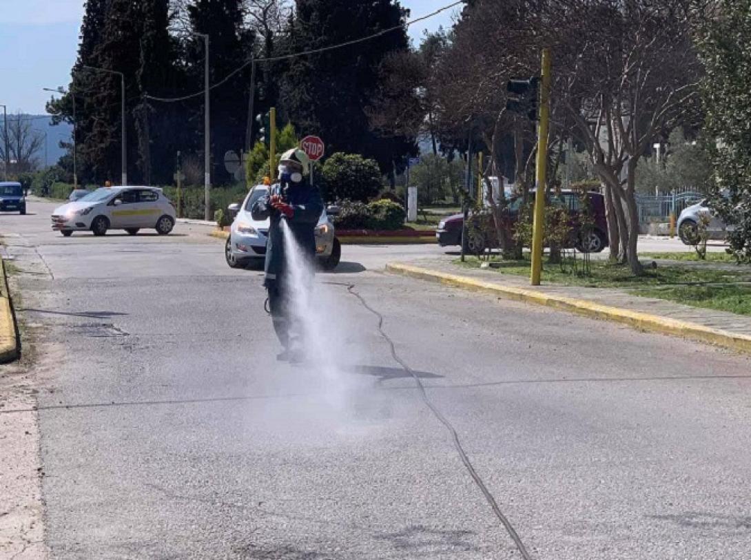 απολύμανση κορωνοϊός