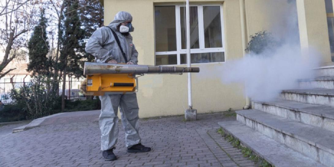 κορωνοϊός-απολύμανση