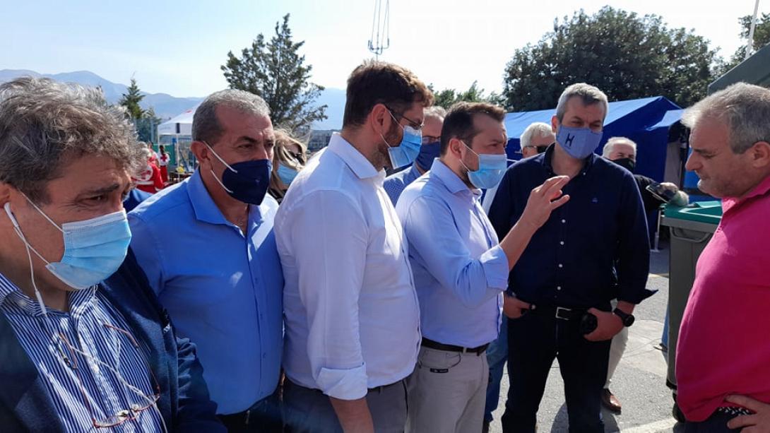 Στο Αρκαλοχώρι κλιμάκιο του ΣΥΡΙΖΑ