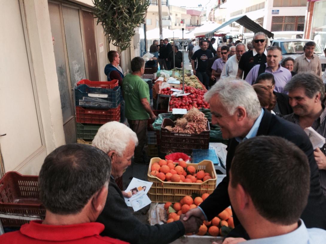Επισκέψεις Σεραφείμ Τσόκα σε Αρκαλοχώρι και σε Νηστικάκειο Μονάδα   Φροντίδας Ηλικιωμένων