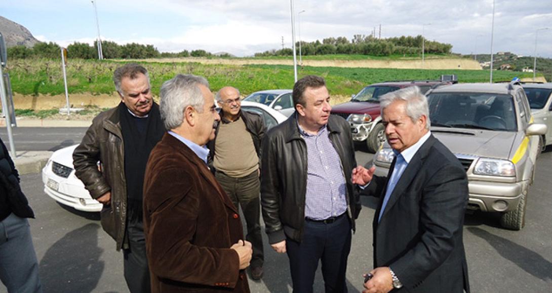 Σε τελικό στάδιο ο δρόμος Γάζι -Κρουσώνας