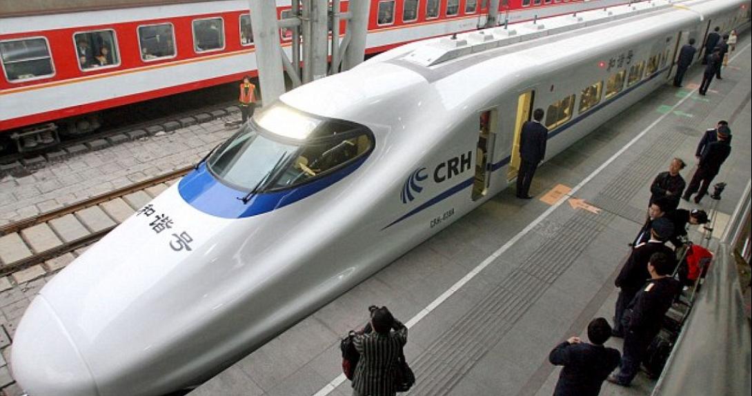 σιδηροδρομική γραμμή  κίνα