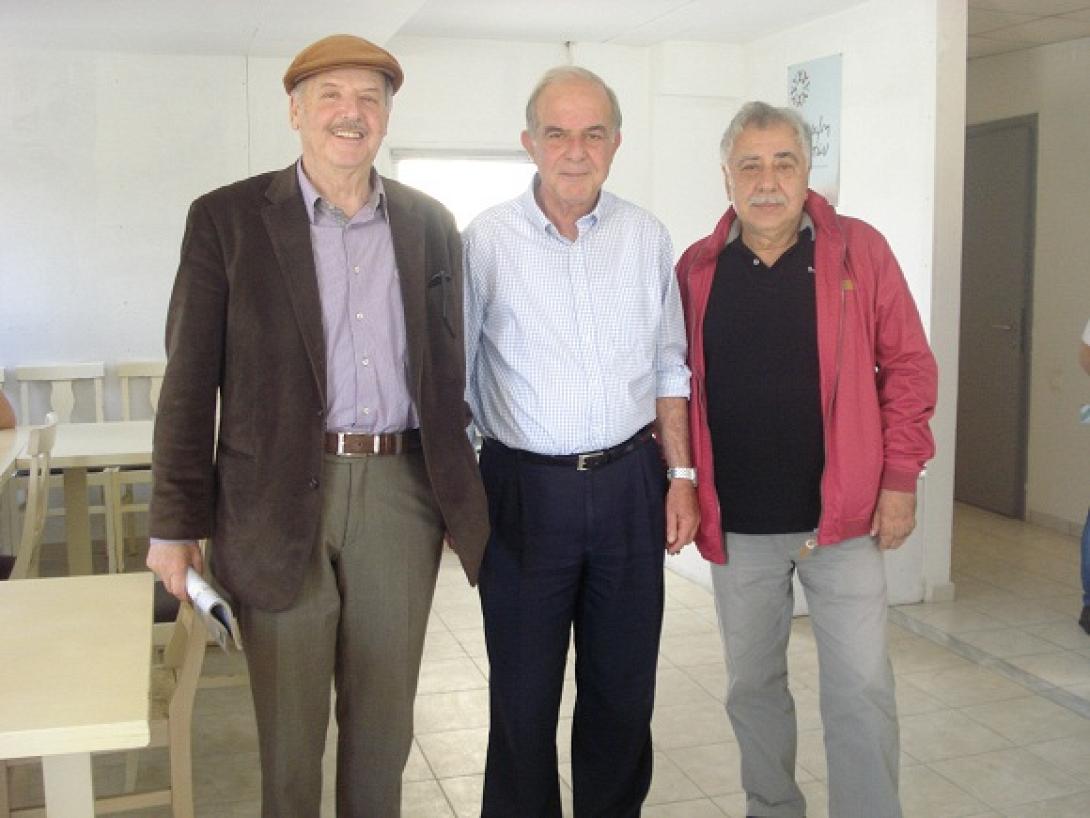 Ο Κώστας Ασλάνης στηρίζει τον Βασίλη Λαμπρινό