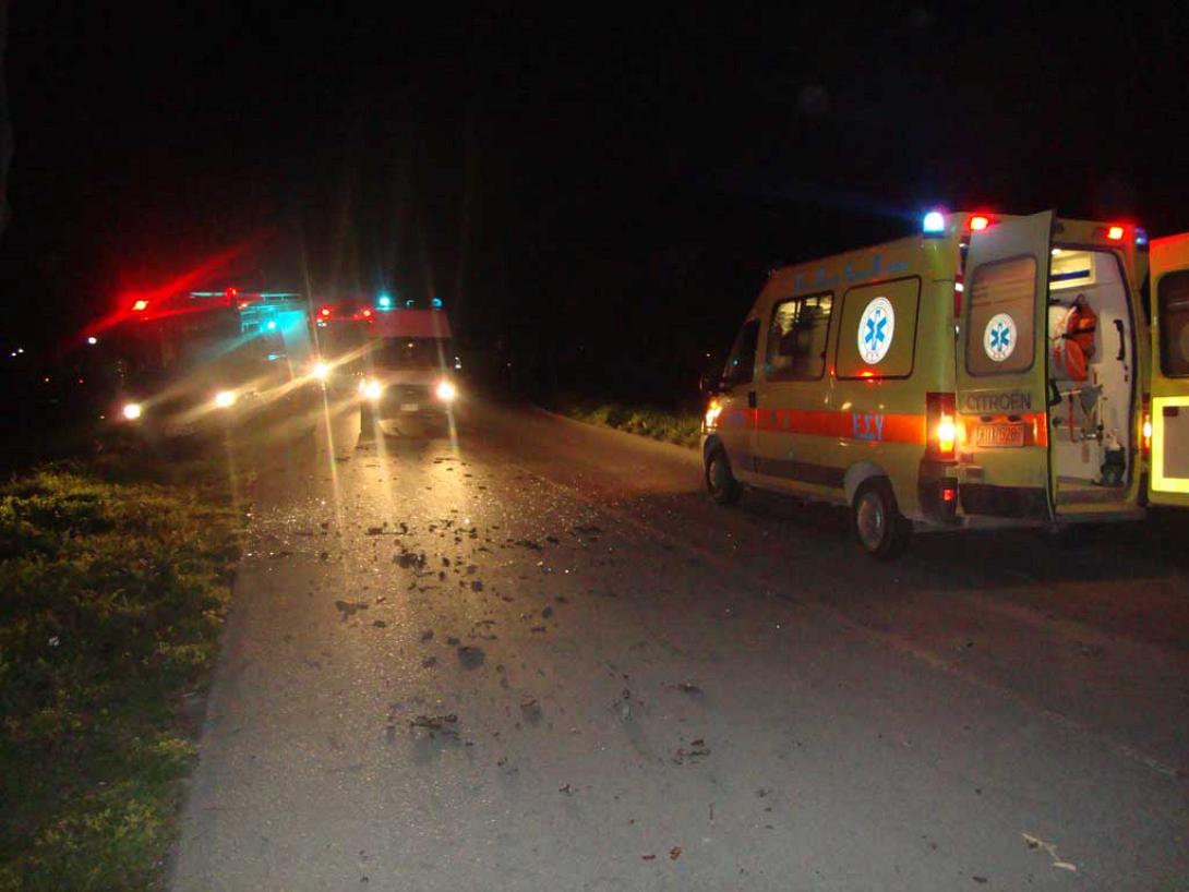 ασθενοφόρο νύχτα