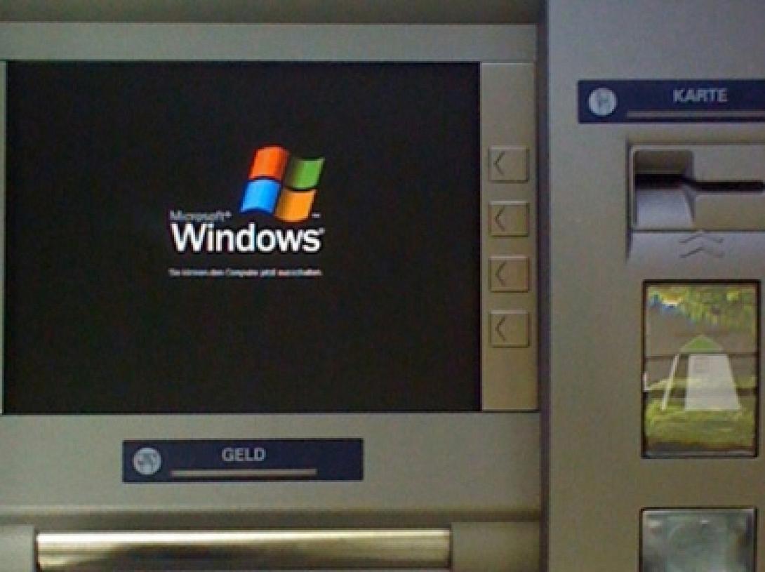 Ανησυχία για τα ΑΤΜ λόγω κατάργησης των Windows XP