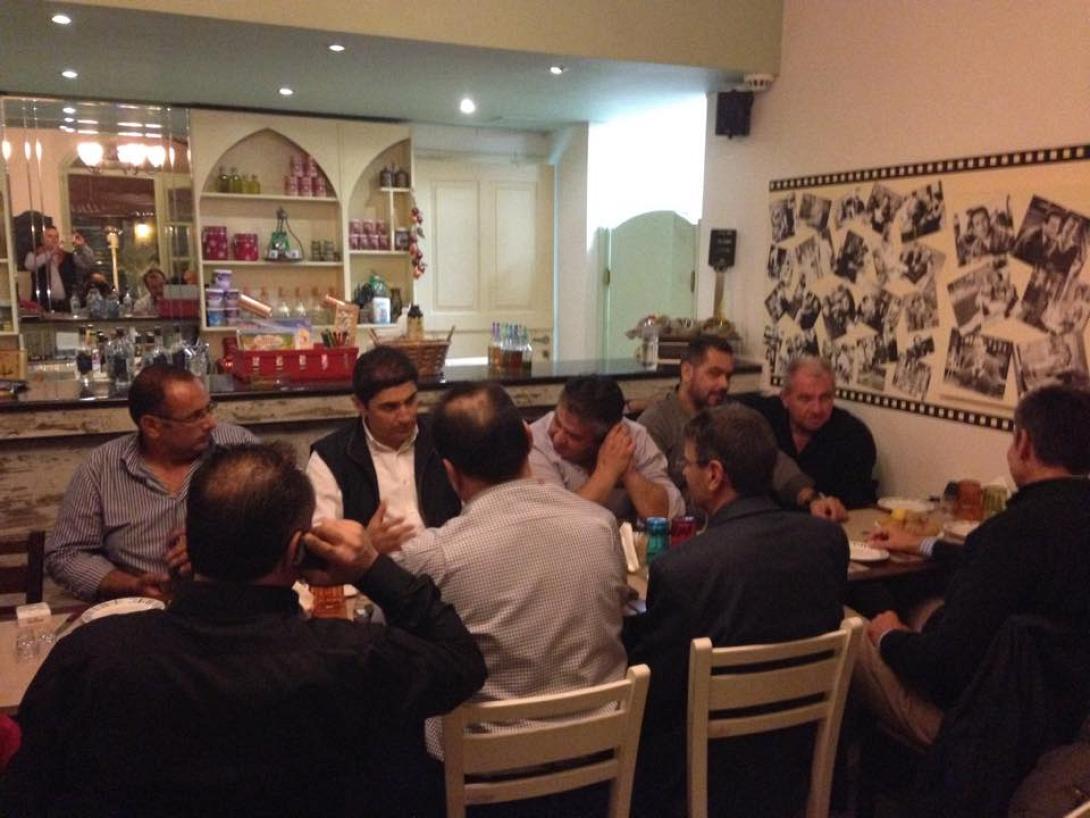 Περιοδεία του Λ. Αυγενάκη σε χωριά του Ηρακλείου