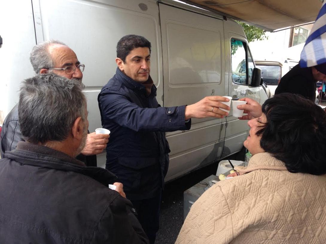 Ευχαριστήρια περιοδεία του Λ. Αυγενάκη στο Ηράκλειο