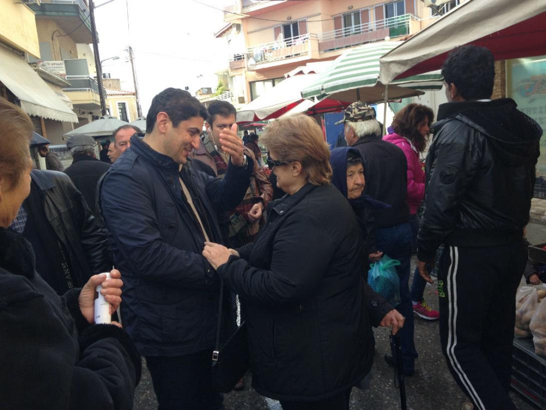 Ευχαριστήρια περιοδεία του Λ. Αυγενάκη στο Ηράκλειο