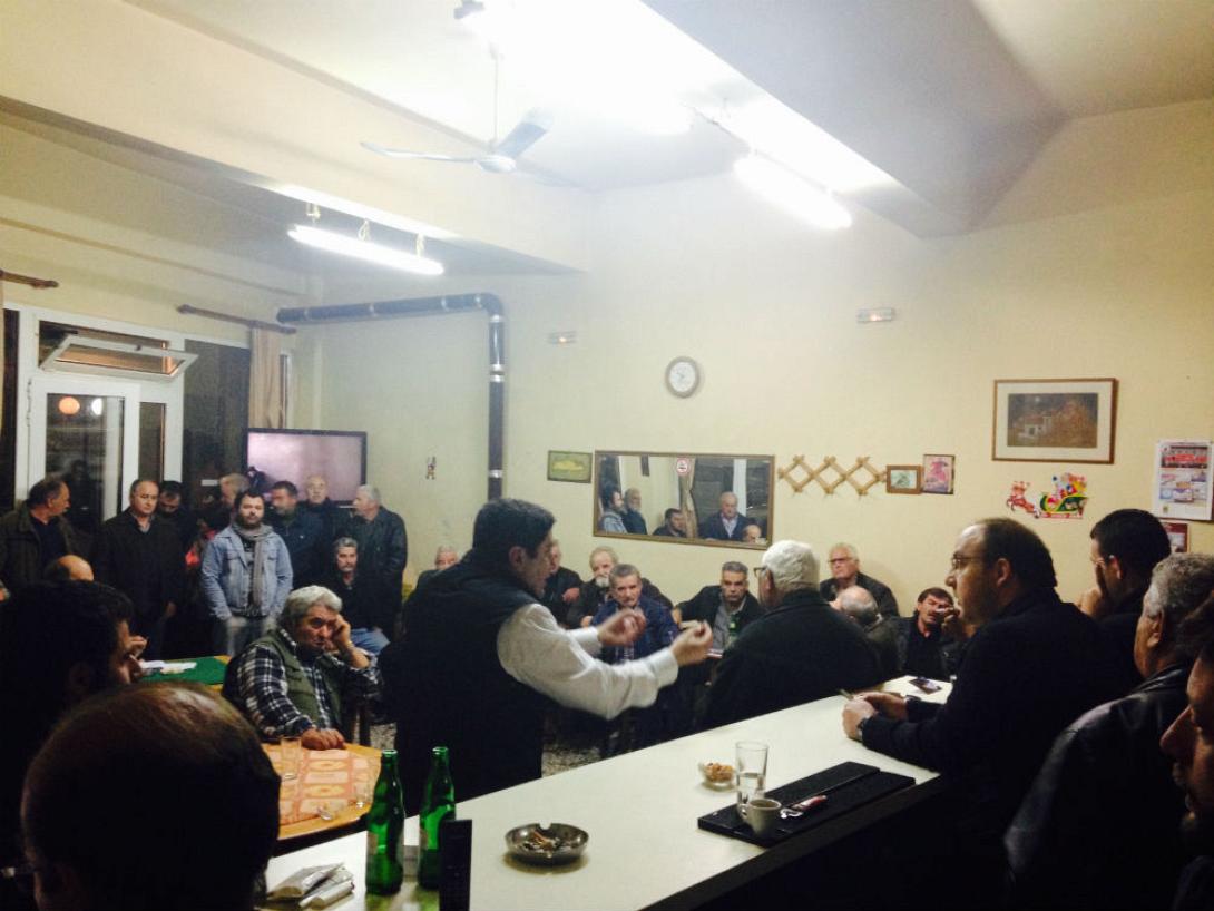 Στη Μεσαρά ο Λευτέρης Αυγενάκης