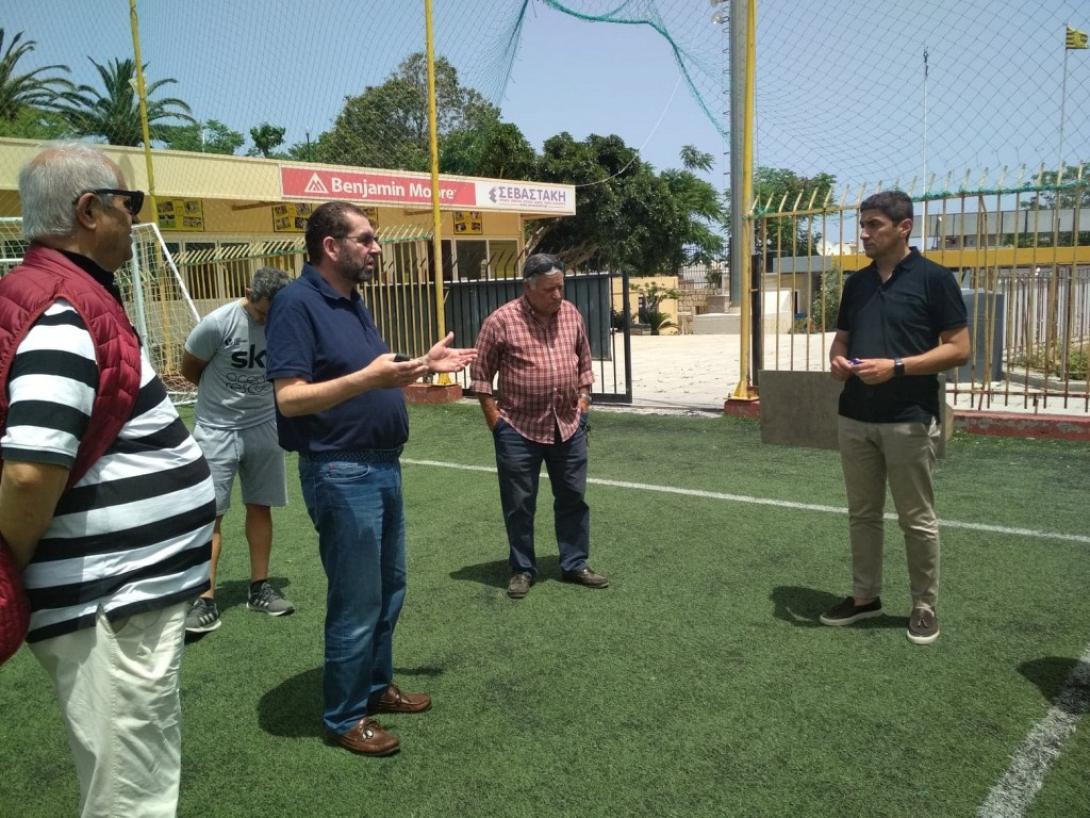 Στο Μαρτινέγκο ο Υφυπουργός Αθλητισμού Λευτέρης Αυγενάκης