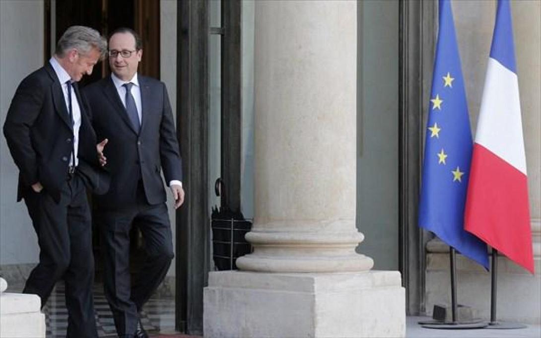 Τoν Φρανσουά Ολάντ επισκέφθηκε ο Σον Πεν 