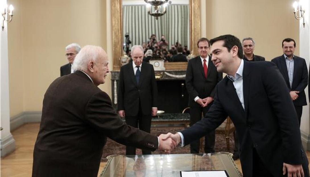 "Η Ελλάδα γυρίζει σελίδα" δήλωσε ο νέος πρωθυπουργός Αλέξης Τσίπρας
