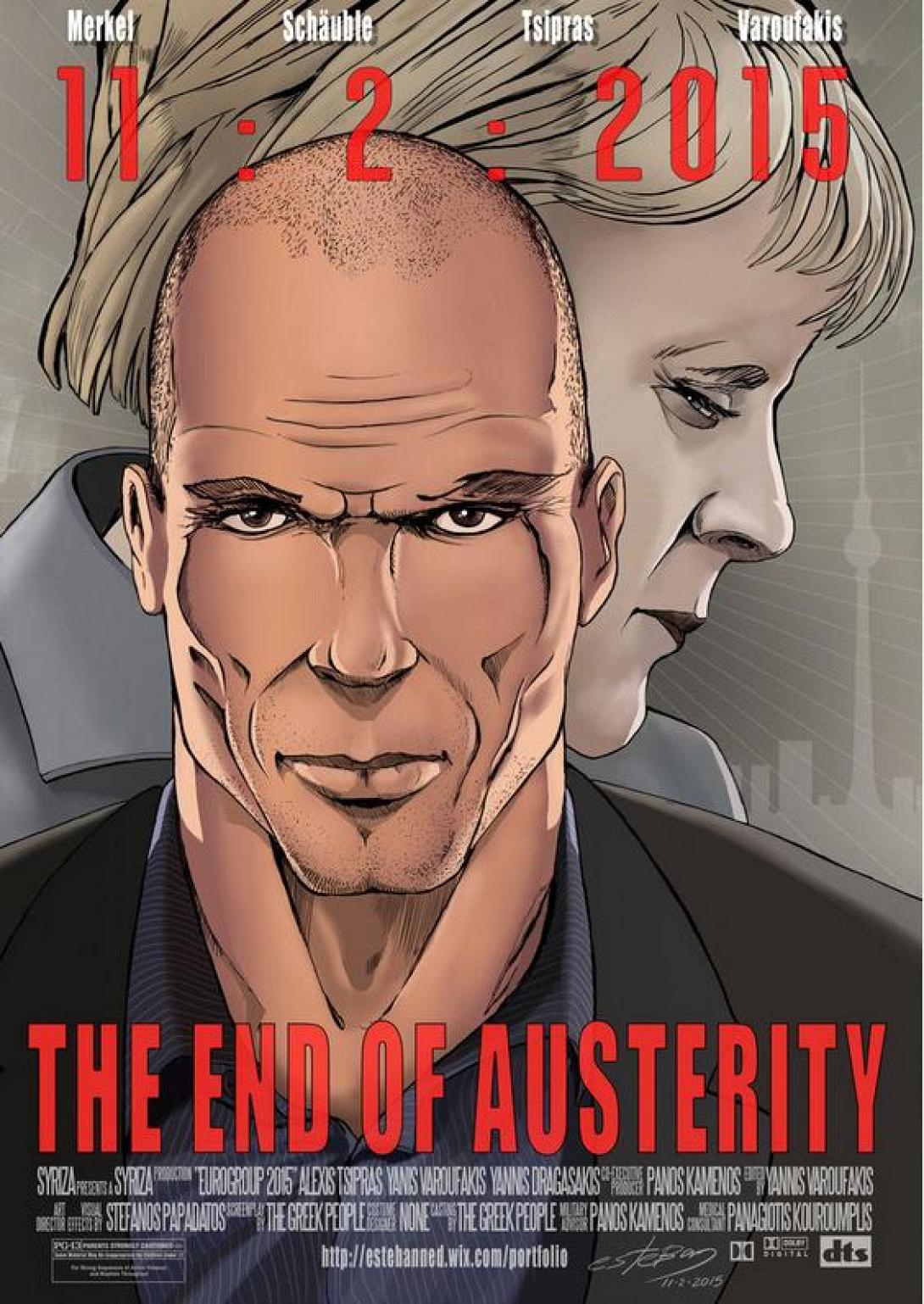 Βαρουφάκης - Μέρκελ τώρα και σε κόμικ (φωτό)