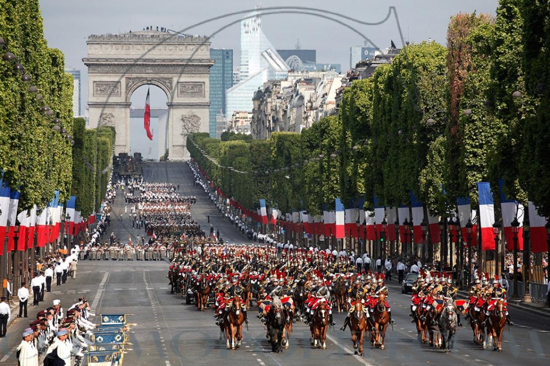 παρέλαση γαλλία